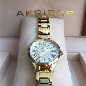 Gold women’s watch